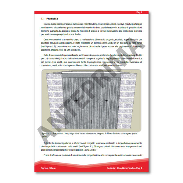 Costruisci il tuo Home Studio (Manuale + Progetto SketchUp) - immagine 5