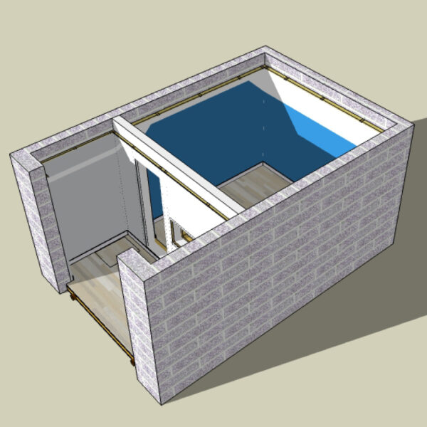 Costruisci il tuo Home Studio (Progetto SketchUp) - immagine 3