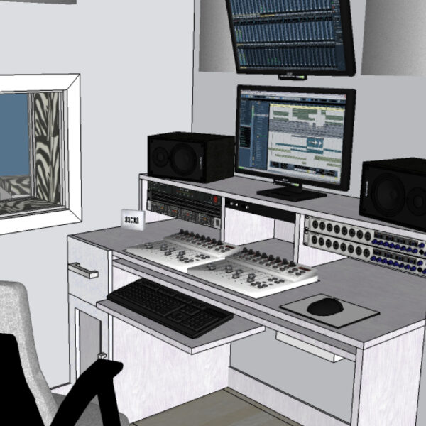 Costruisci il tuo Home Studio (Progetto SketchUp) - immagine 4