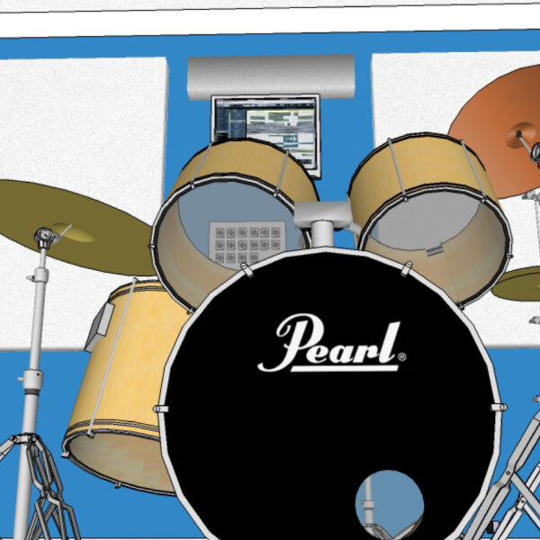 Costruisci il tuo Home Studio (Progetto SketchUp) - immagine 5